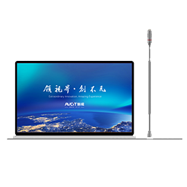 17.3 寸超薄單屏無紙化帶話筒升降器